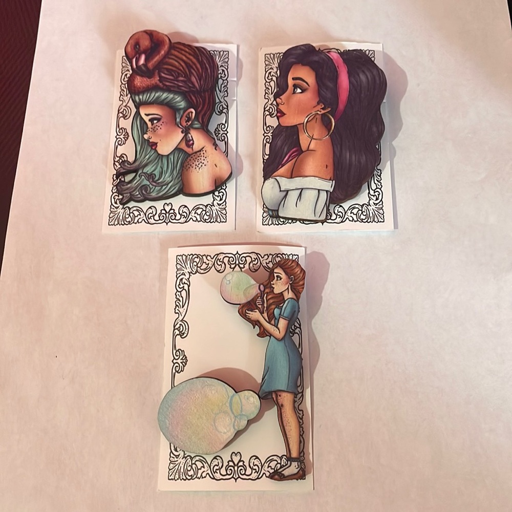 Hungry Designs Brooches